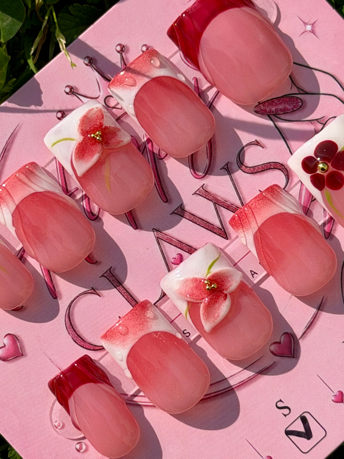 Petal Romance 🌸💋