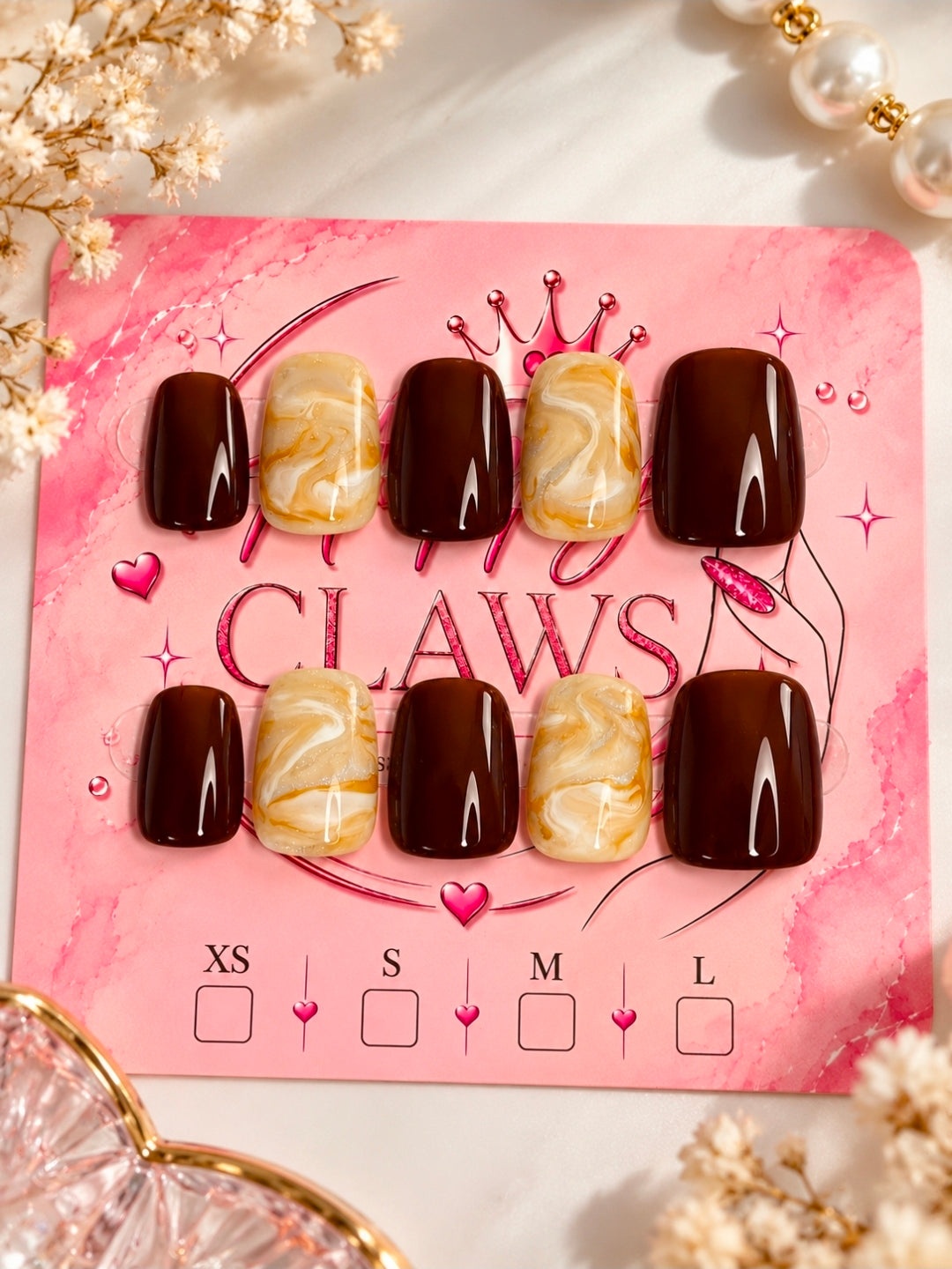 Cocoa Marble 🤎✨